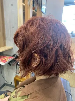 ショート カラー memento 斎藤大覚のヘアスタイル