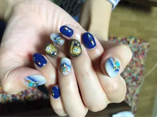 ネイル ツメトマツゲ .のネイルデザイン