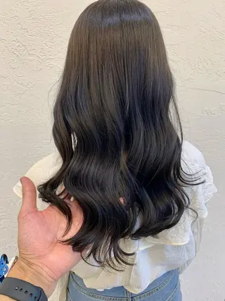 ロング カラー 髪質改善/縮毛矯正 鈴木裕介のヘアスタイル