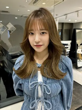 セミロング MOMOHA/ 🍑レイヤーカットのヘアスタイル