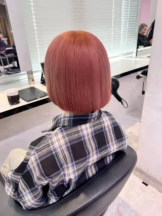 ミディアム カラー ヘアアレンジ 💕上野美容師☁ ブリーチ💖サワのヘアスタイル