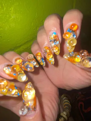 ネイル .unff所属・hana (..)個 性派/メンズネイル◎のネイルデザイン