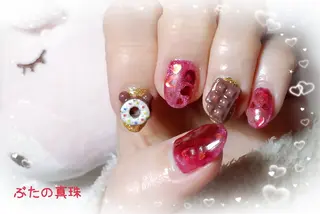 ネイル 林 珠里のネイルデザイン