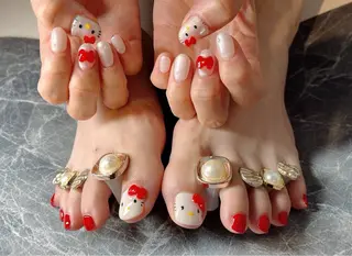 ネイル ティーエヌ 金山駅東口店のネイルデザイン