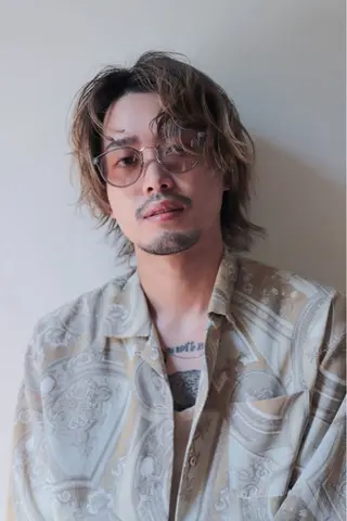 メンズ 毛流れフェザー スタイル🔹竹内凌のヘアスタイル