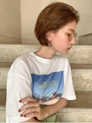 ショート 三鷹/メンズヘア/ メンズパーマ/トナミのヘアスタイル