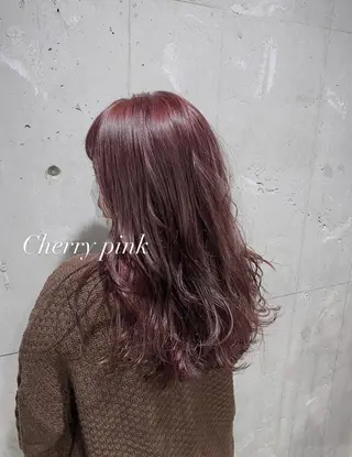 セミロング カラー パーマ ヘアアレンジ メンズ キッズ ネイル マツエク・マツパ 韓国/トレンド レイヤー【101】のヘアスタイル