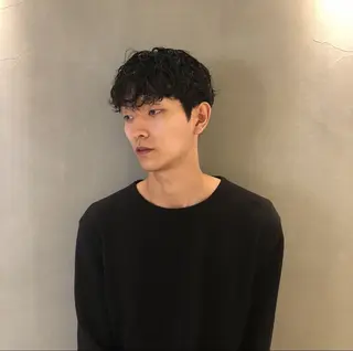 メンズ メンズ特化美容師 ハスイルイのヘアスタイル