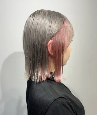 ショート 🍊小川実里🍊 /カラーレイヤーのヘアスタイル