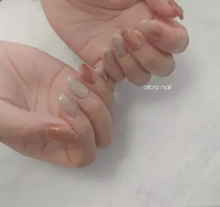 ネイル ＊arbre nail＊.アーブルネイル所属・✯.。 arbre  nail 。✯.のネイルデザイン