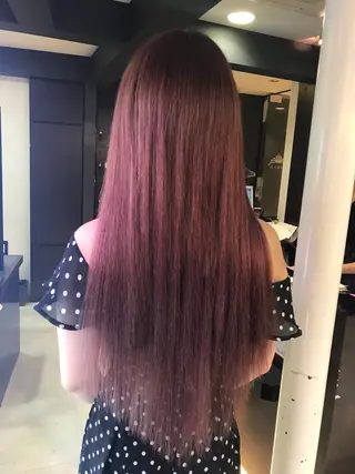 ロング ReHyd BEAUTÉ salon&store 心斎橋店所属・❤️MASAKO❤️ 🌸🩷エクステ🩷のヘアスタイル