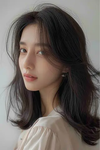 ミディアム 新宿/韓国メンズ RIKUパーマのヘアスタイル