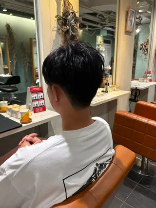 メンズ オーガニックカラー/ 表参道/ルカのヘアスタイル