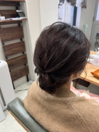 ミディアム ヘアアレンジ 山室 敬義のヘアスタイル