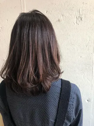 ミディアム カラー ciAo!所属・ふくだ りさ【ciAo!】のヘアスタイル