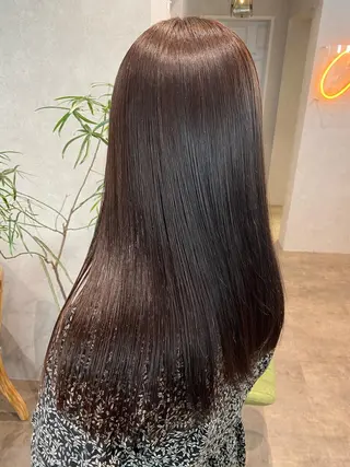 ロング カラー ヘアアレンジ XENA表参道 MIKUのヘアスタイル