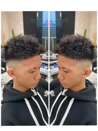 ショート パーマ メンズ 🐉『メンズ美容師』 吉田龍星🐉のヘアスタイル