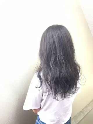 ミディアム カラー パーマ ヘアアレンジ メンズ キッズ ネイル マツエク・マツパ 韓国ボブ/髪質改善 ニュアンス特化RYOのヘアスタイル