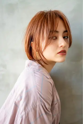 ショート 💘MICOTO藤沢 髪質改善ブリーチ💘のヘアスタイル