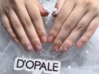 ネイル D‘OPALEサロン所属・長さ出し専門店 上野kkのネイルデザイン