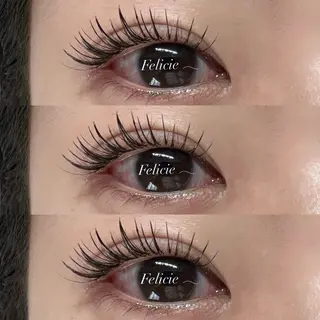 マツエク・マツパ Felicie＊ Sayakaのマツエク・マツパデザイン