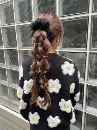 ヘアアレンジ 廣末 千菜のヘアスタイル