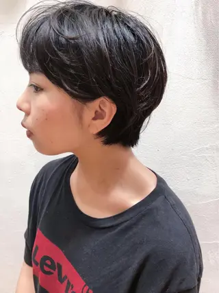 ショート カラー メンズカット特化柏駅 徒歩3分LOUのヘアスタイル