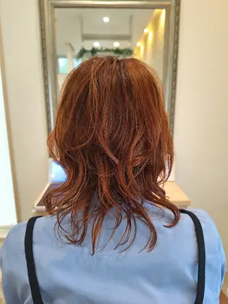 セミロング adorableはなみずき店所属・adorable🌸 TOMOKO🌸のヘアスタイル