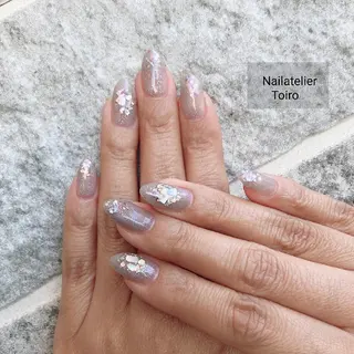 ロング ☺︎山部 志麻☺︎のネイルデザイン