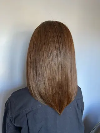 セミロング 太田 知里のヘアスタイル