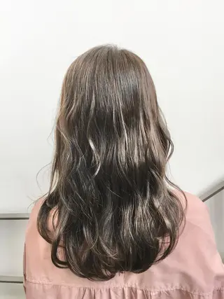 セミロング カラー go today shaire salon 本店所属・yoshi ☆のヘアスタイル