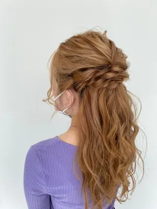 ロング ヘアアレンジ LaBless梅田 🎀坂本リオのヘアスタイル