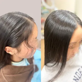 ロング 神谷 千明のヘアスタイル