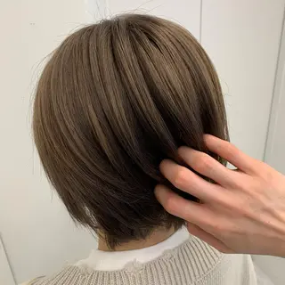 ミディアム カラー ヘアアレンジ メンズ キッズ ネイル マツエク・マツパ 💕トレンドうる艶髪 💕TUNE銀座のヘアスタイル