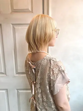 ショート カラー 千 田のヘアスタイル