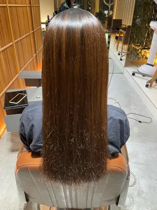 ロング かりん髪質改善 /メンズカットのヘアスタイル