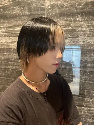 カラー 片山 椋馬のヘアスタイル