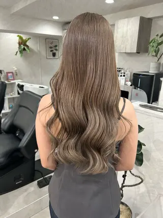 ロング カラー 髪質改善will hairdesignのヘアスタイル