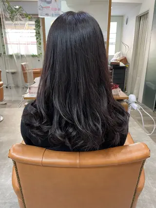 ロング おおた きょうかのヘアスタイル