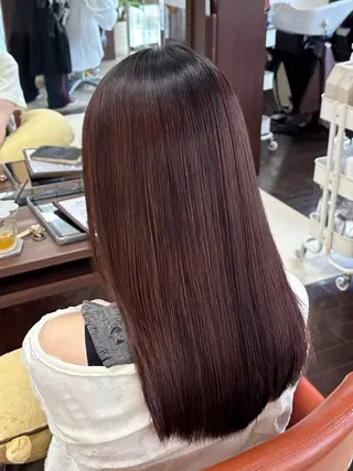 ロング カラーモデル募集中/ 大川 結良のヘアスタイル