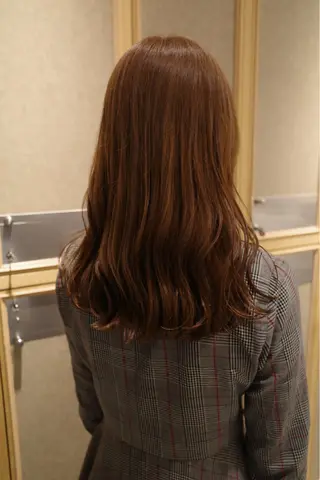 ロング 暗髪🐈‍⬛艶髪☔︎ 愛弥のヘアスタイル