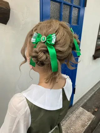 ヘアアレンジ ZAZA YUKAのヘアスタイル