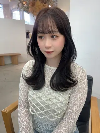 セミロング vince. moekoのヘアスタイル