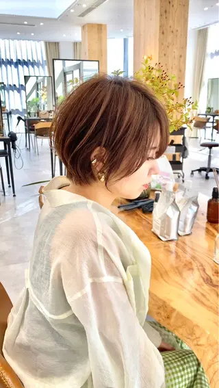 ショート カラー salowin神戸三宮suite所属・工藤 貫多のヘアスタイル