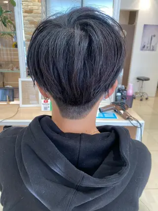 ショート メンズ 🩵波巻き／ツイスパ HARU💎のヘアスタイル