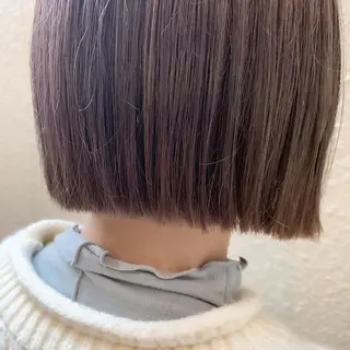 ショート FERIA梅田🖤 透明感カラー🎀のヘアスタイル