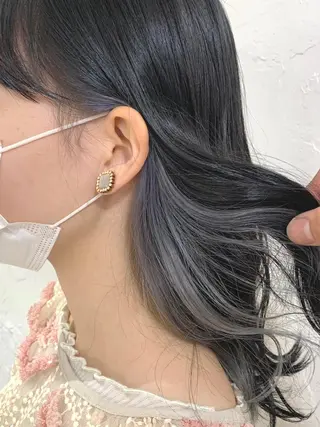 ミディアム カラー 銀座No.1髪質改善 縮毛矯正/本木のヘアスタイル