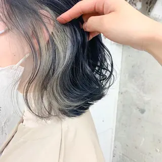 カラー Noele hair atelier(ノエルヘアアトリエ)所属・北上ゆい/個性派/ ナチュラルアレンジのヘアスタイル