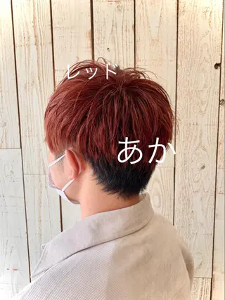 ショート カラー 透明感/ 美髪矯正/田中恭のヘアスタイル