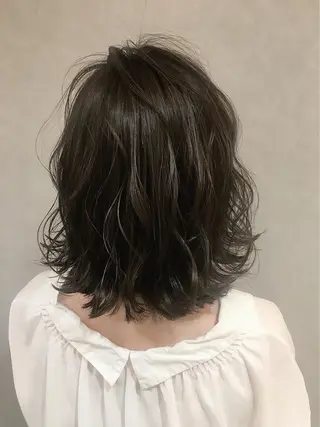 ミディアム カラー nubes所属・🌟高田 聖菜🌟のヘアスタイル